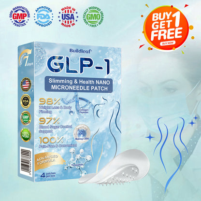 FDA Store🏥| 𝐵uil𝗱𝐿ea𝐟® 𝑺𝑀𝗚T-𝑮𝐋𝑃-1 𝐒limming & 𝐻ealth 𝑁ano 𝑀icroneedle 𝑃atch with Collagen & Matrixyl 3000 丨Obesity,Cardiovascular Diseas, Diabetes, Sleep Apnea, Joint Problems and More