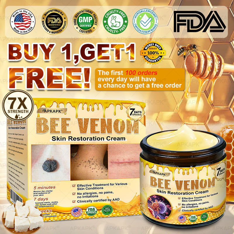 Made and Shipped from USA ✨𝖠𝖯𝖪𝖠𝖯𝖪® 𝖡𝖾𝖾 𝗏𝖾𝗇𝗈𝗆 𝖲𝗄𝗂𝗇 𝖱𝖾𝗌𝗍𝗈𝗋𝖺𝗍𝗂𝗈𝗇 𝖢𝗋𝖾𝖺𝗆 ✨