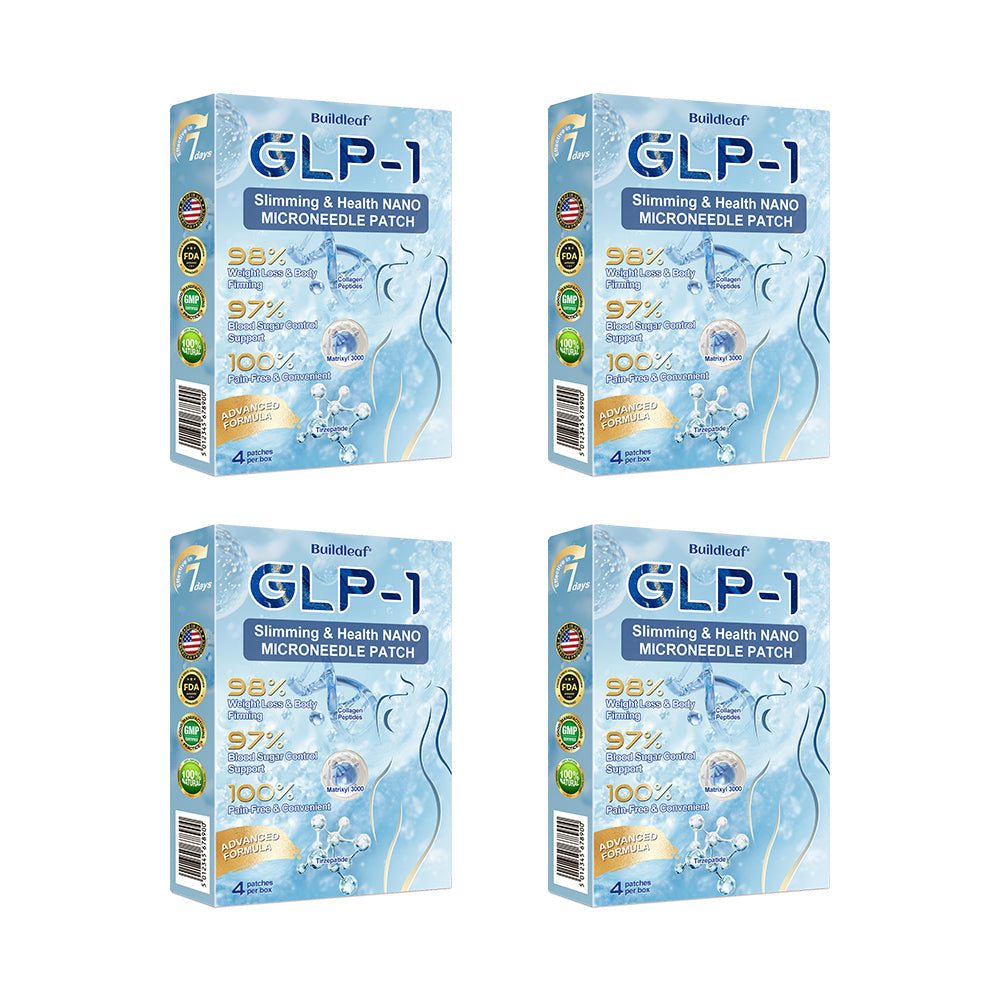 FDA Store🏥| 𝐵uil𝗱𝐿ea𝐟® 𝑺𝑀𝗚T-𝑮𝐋𝑃-1 𝐒limming & 𝐻ealth 𝑁ano 𝑀icroneedle 𝑃atch with Collagen & Matrixyl 3000 丨Obesity,Cardiovascular Diseas, Diabetes, Sleep Apnea, Joint Problems and More